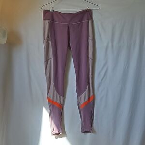 Purple fabletics pants size small